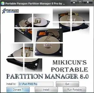 Portable Partition Manager 8.0 Pro (Full Version)
