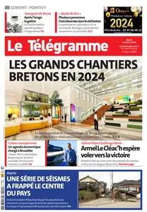 Le Télégramme Lorient - 2 Janvier 2024