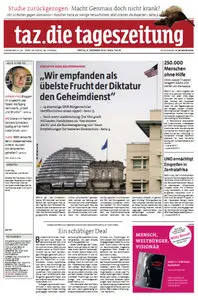 Tageszeitung TAZ vom 06 Dezember 2013