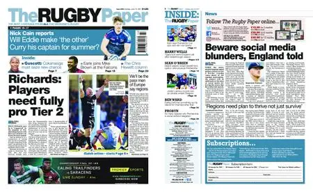 The Rugby Paper – June 13, 2021