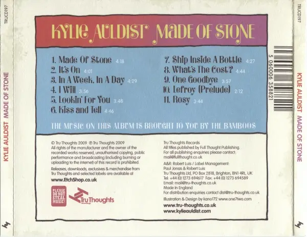 Kylie Auldist - Made Of Stone (2009) {Tru Thoughts}