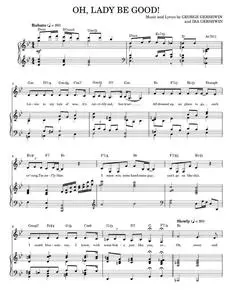Oh, Lady Be Good! - Ella Fitzgerald, George Gershwin, Ira Gershwin (Piano Vocal)