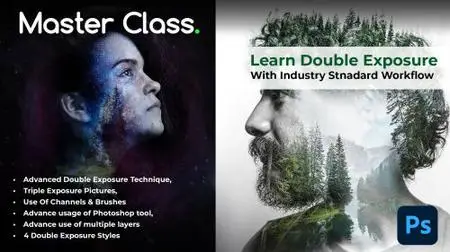 Learn to Create A Double Exposure Digital & Concept Art