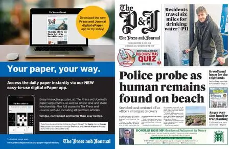 The Press and Journal North East – December 15, 2020