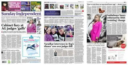 Sunday Independent – March 25, 2018
