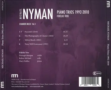 Fidelio Trio - Michael Nyman: Chamber Music Vol.I: Piano Trios 1992-2010 (2012)