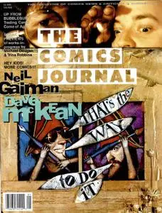 Comics Journal 155 1993-01 Neil Gaiman, Dave McKean