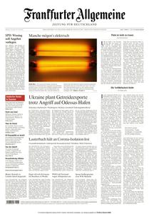 Frankfurter Allgemeine Zeitung  - 25 Juli 2022
