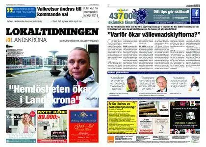 Lokaltidningen Landskrona – 16 december 2017