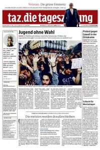 Tageszeitung TAZ vom 21 Mai 2014