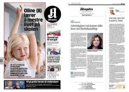 Aftenposten – 10. august 2018