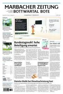 Marbacher Zeitung - 09. September 2017