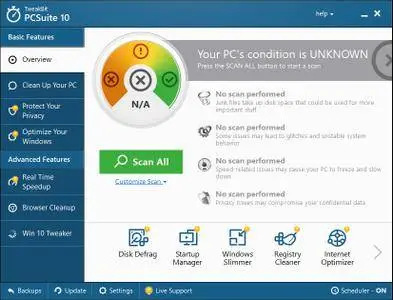 TweakBit PCSuite 10.0.12.1 Multilingual Portable