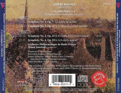 Marek Janowski, Orchestre Philharmonique de Radio France - Albert Roussel: Symphonies Nos. 1-4 (1996)