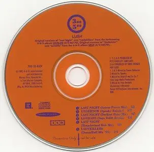 Lush - Last Night (Promo CD Single PRO-CD-8034) (1996)