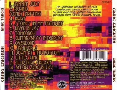 Craig Erickson - Rare Tracks (2007) {Grooveyard}