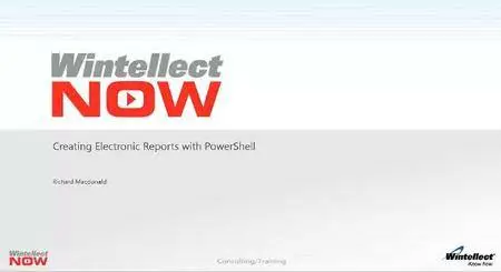 Creating Electronic Reports with PowerShell