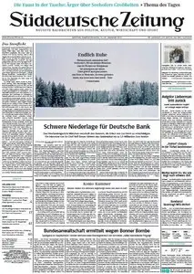 Süddeutsche Zeitung vom Samstag, 15. Dezember 2012