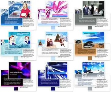 60 Power Point Templates (Thematic)