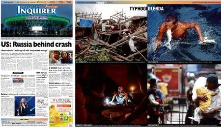Philippine Daily Inquirer – July 20, 2014