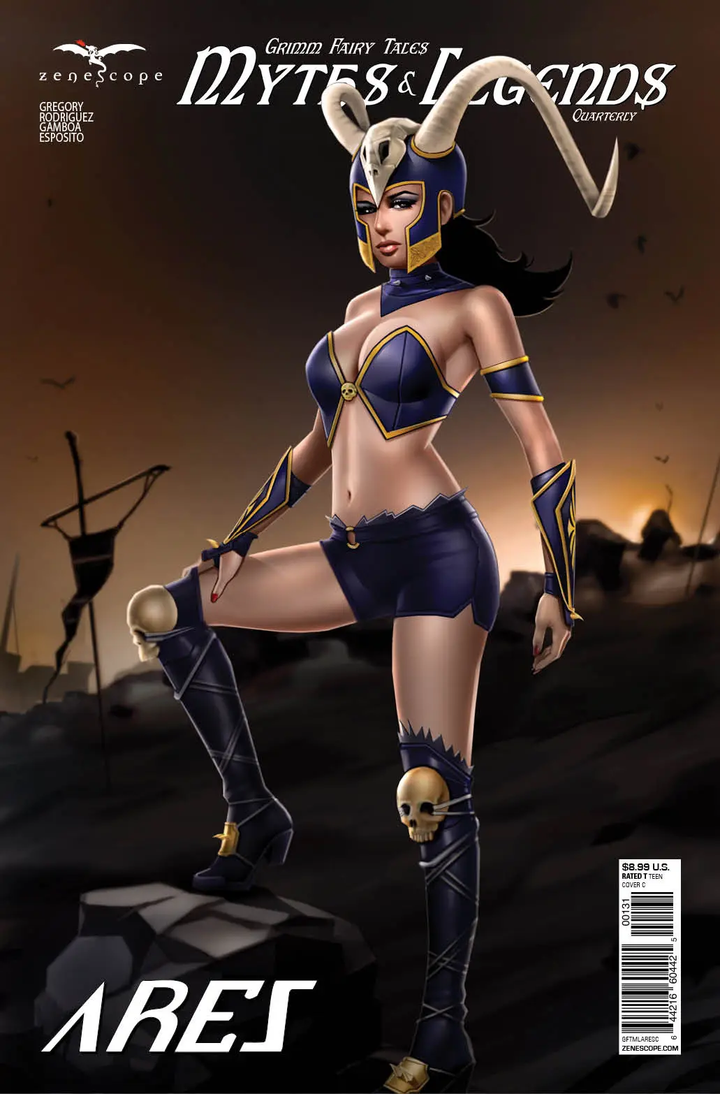 Grimm Fairy Tales Myths & Legends Quarterly: Ares #1