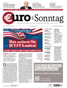 Euro am Sonntag - 8 November 2024