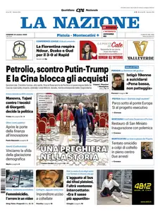 La Nazione Pistoia Montecatini - 24 Ottobre 2025