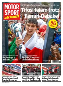 Motorsport aktuell - 8 September 2026