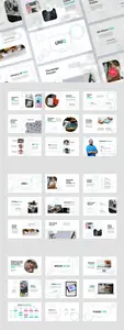 Logo Presentation PowerPoint Template G3E95BZ