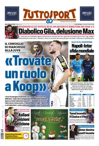 TuttoSport - 25 Ottobre 2025