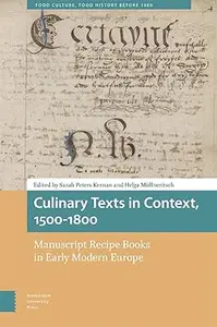 Culinary Texts in Context, 1500-1800: Manuscript Recipe Books in Early Modern Europe