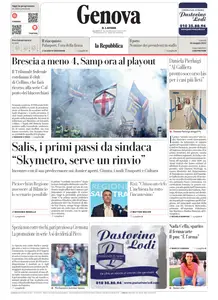 la Repubblica Genova - 30 Maggio 2025