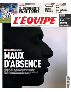 L’equipe du Vendredi 8 Novembre 2024