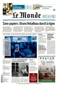 Le Monde du Samedi 25 Janvier 2025