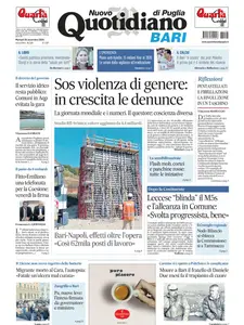 Quotidiano di Puglia Bari - 26 Novembre 2024