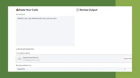 Build with AI: OpenAI and Streamlit for Code Review Automation