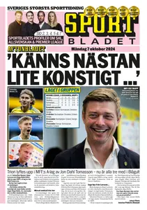 Sportbladet - 7 Oktober 2024