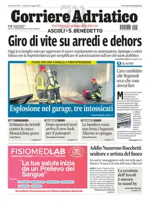 Corriere Adriatico Ascoli - 26 Maggio 2025