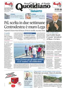 Quotidiano di Puglia Taranto - 18 Agosto 2025