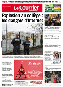 Le Courrier de l'Ouest Angers - 28 Novembre 2024