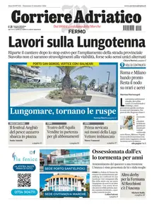 Corriere Adriatico Fermo - 15 Settembre 2024