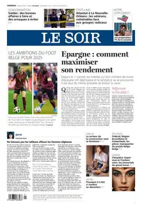 Le Soir - 3 Janvier 2025