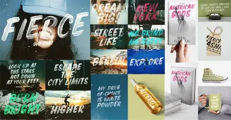 Fierce SVG - Bold Brush Script Font