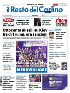 Il Resto del Carlino Modena - 8 Settembre 2025
