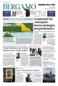 Corriere della Sera Bergamo - 13 Marzo 2025