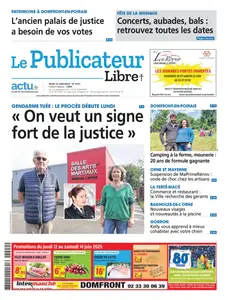 Le Publicateur Libre - 12 Juin 2025