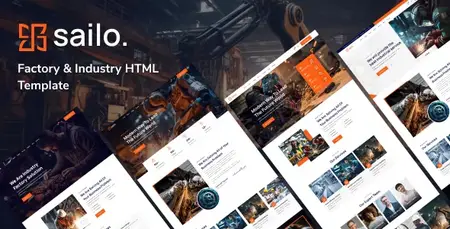 EE - Themeforest - Sailo   Factory & Industry HTML5 Template 50533012 v1.0