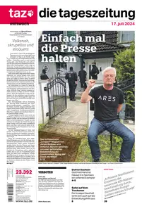 taz die tageszeitung  - 17 Juli 2024