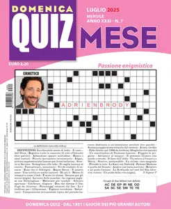 Domenica Quiz Mese N.355 - Luglio 2025