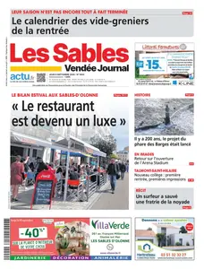 Le Journal des Sables - 4 Septembre 2025
